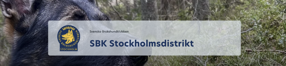 Svenska  Brukshundklubbens Stockholmsdistrikt